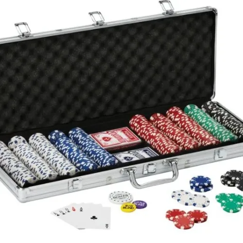 500Ct Texas Hold'Em Poker Chip Set