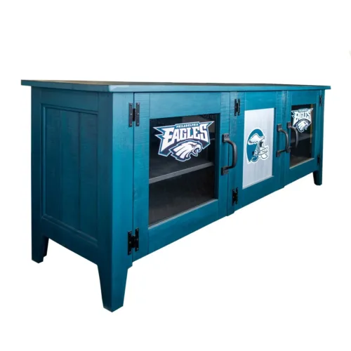 Custom TV Cabinet with Your Sports Team