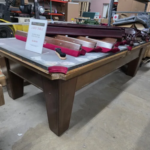 8' used pool table colmar