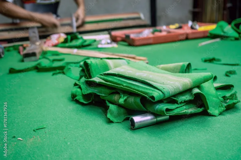 how to recover a pool table rails