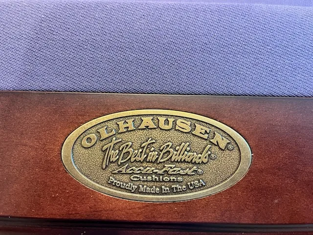 8' Gently Used Olhausen Pool Table - Image 3