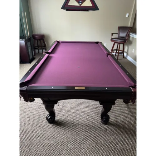 8' Gently Used Olhausen Pool Table